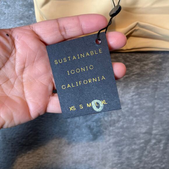 Skatie Mya Top Buttercream Yellow Sz Large Sustainable California Vibe New - Picture 4 of 6